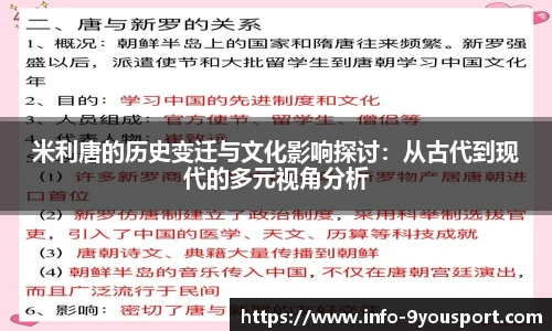 米利唐的历史变迁与文化影响探讨：从古代到现代的多元视角分析