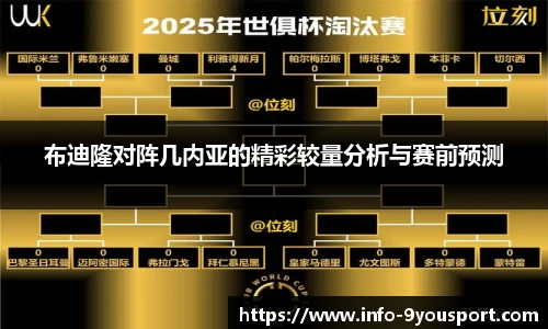 布迪隆对阵几内亚的精彩较量分析与赛前预测